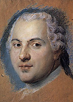 Preparation to the portrait of dauphin Louis de France, son of Louis XV, quentindelatour