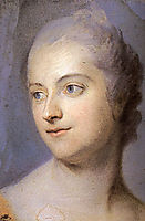 Preparation to the portrait of Madame de Pompadour, quentindelatour