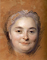 Preparation tothe portrait of Marie Catherine Dufloquet Reals, wife of Rene Masse Nicolas Gregoire, quentindelatour