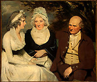 John Johnstone, Betty Johnstone, and Miss Wedderburn, c.1795, raeburn