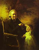 Portrait of John Tait and His Grandson, c.1793, raeburn