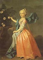 Portrait of Agnes Murray Kynnynmond, 1739, ramsay