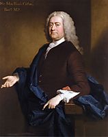 Portrait of Sir John Hynde Cotton, 3rd BT, 1740, ramsay