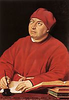 Cardinal Tommaso Inghirami, 1515-1516, raphael
