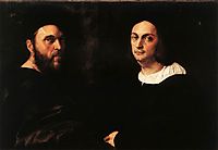 Double Portrait, 1516, raphael