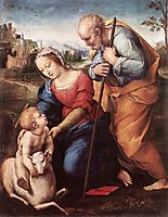The Holy Family with a Lamb, 1507, raphael