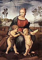 Madonna of the Goldfinch , c.1506, raphael