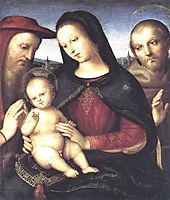 Madonna with Child and Saints, c.1502, raphael