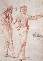 Nude Study, 1515, raphael