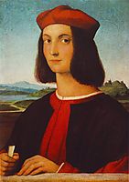 Portrait of Pietro Bembo, 1504, raphael