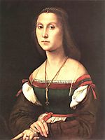 Portrait of a Woman (La Muta), 1507, raphael