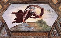 The Separation of Land and Water, 1519, raphael