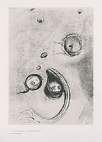 And the eyes without heads were floating like molluscs (plate 13), 1896, redon