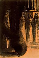 The Black Torches, 1889, redon