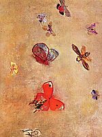 Butterflies, 1913, redon