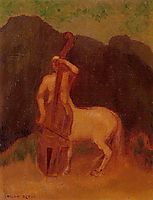 Centaur with Cello, 1910, redon