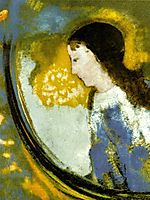 The Child In A Sphere Of Light, redon