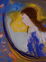 The Child in a Sphere of Light, c.1900, redon
