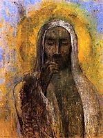 Christ in Silence, c.1897, redon
