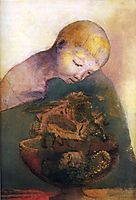 Cup of cognition (The Children-s Cup), 1894, redon
