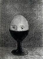 The Egg, 1885, redon