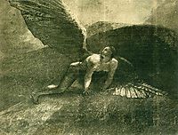 Fallen Angel, 1872, redon