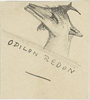 Goat, c.1895, redon