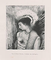Here is the Good Goddess, the Idaean mother of the mountains (plate 15), 1896, redon
