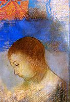 Portrait of Ari Redon in Profile, redon