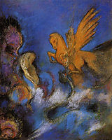 Roger and Angelica, c.1910, redon