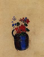 Small Bouquet in a Pitcher, redon