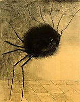 The Smiling Spider, 1891, redon