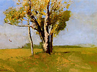 Trees, c.1875, redon