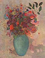 The Turquoise Vase, c.1911, redon