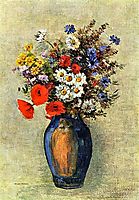 Vase of Flowers, c.1904, redon