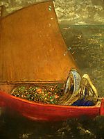 The Yellow Sail, c.1905, redon