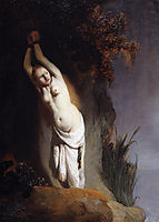 Andromeda, 1630, rembrandt