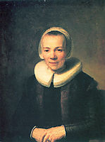 Baerte Martens, Wife of Herman Doomer, rembrandt