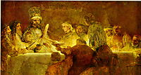 The Conspiracy of Claudius Civilis, 1662, rembrandt