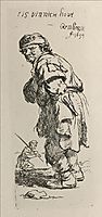 A Beggar and a Companion Piece, Turned to the Left, 1634, rembrandt