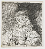 The card player, 1641, rembrandt