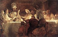 The Conspiration of the Bataves, 1661-1662, rembrandt