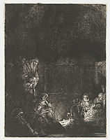 The entombment, 1654, rembrandt