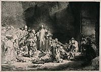 The Hundred Guilder Print, 1647-1649, rembrandt