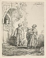 Jacob with Laban, 1644, rembrandt