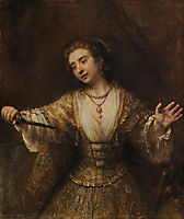 Lucretia, 1664, rembrandt