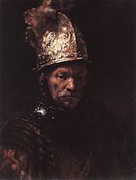 Man in a Golden Helmet, 1669, rembrandt