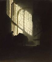 A Man in a Room, 1630, rembrandt