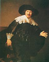 Man Standing Up, 1632, rembrandt