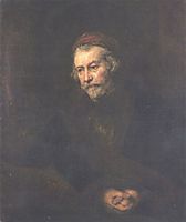 Old man Dressed as Saint Paul, 1632, rembrandt